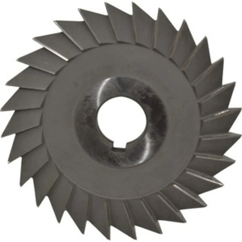 Value Collection 6 x 3/4 60 High Speed Steel Single-Angle Cutter Oxide Finish, Right Hand Cut, 1-1/4 Arbor Hole Diam,...